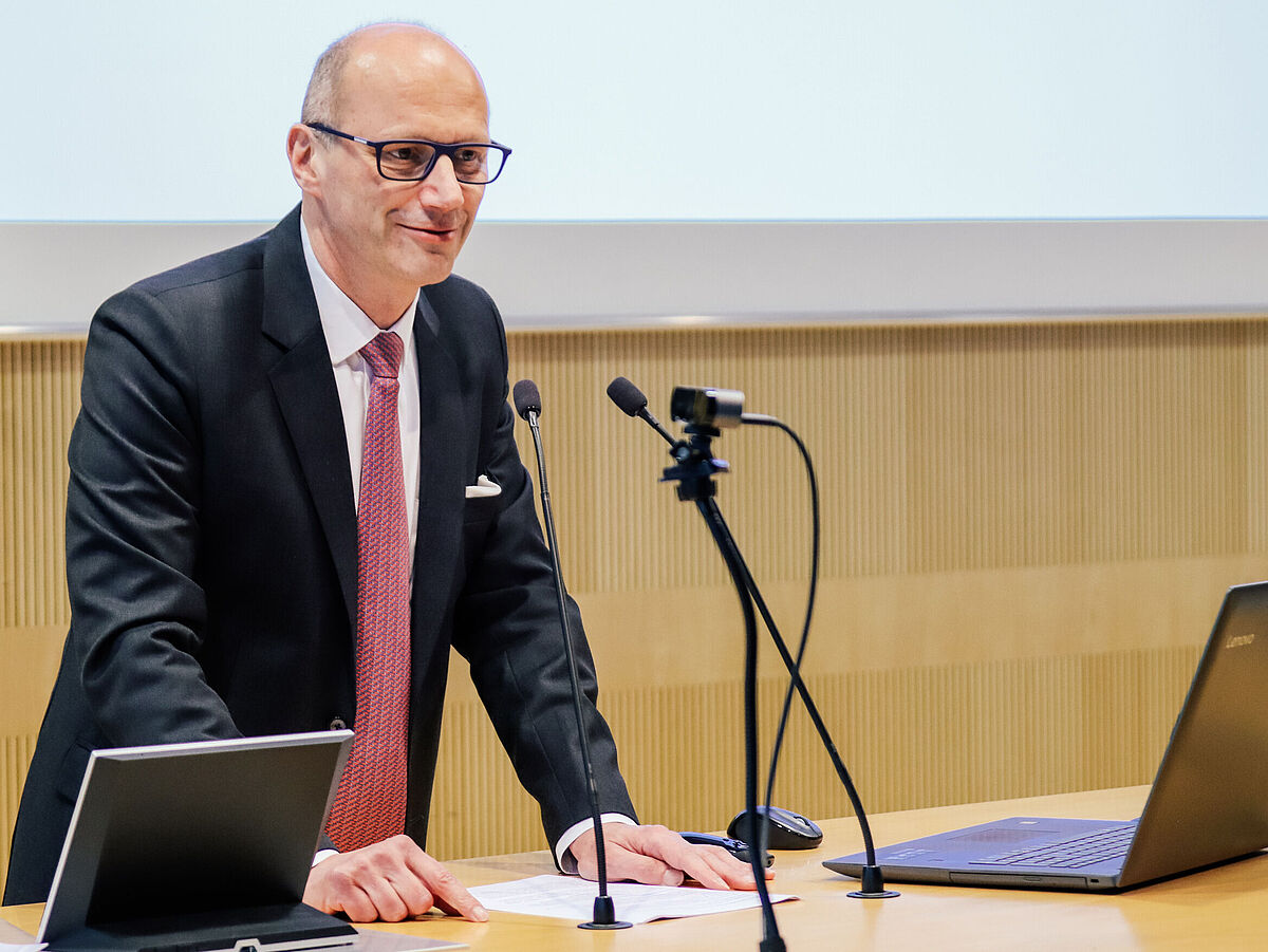 Antrittsrede des neuen Direktors Prof. Dr. Thomas Klinger verfügbar