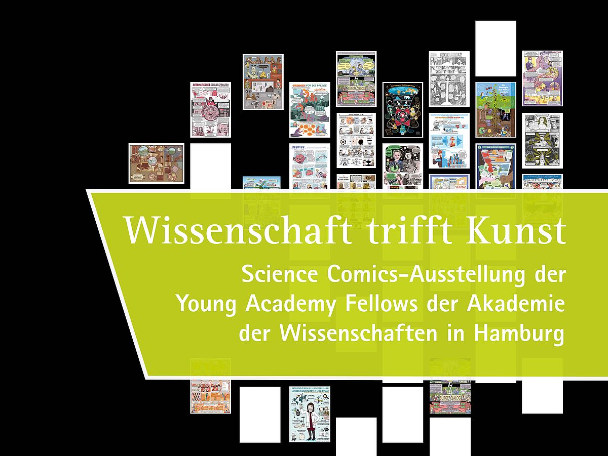 Ausstellung von Science Comics