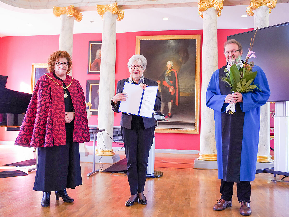 Ehrendoktorwürde der Universität Greifswald für die ehemalige Direktorin des Kollegs Prof. Dr. Bärbel Friedrich