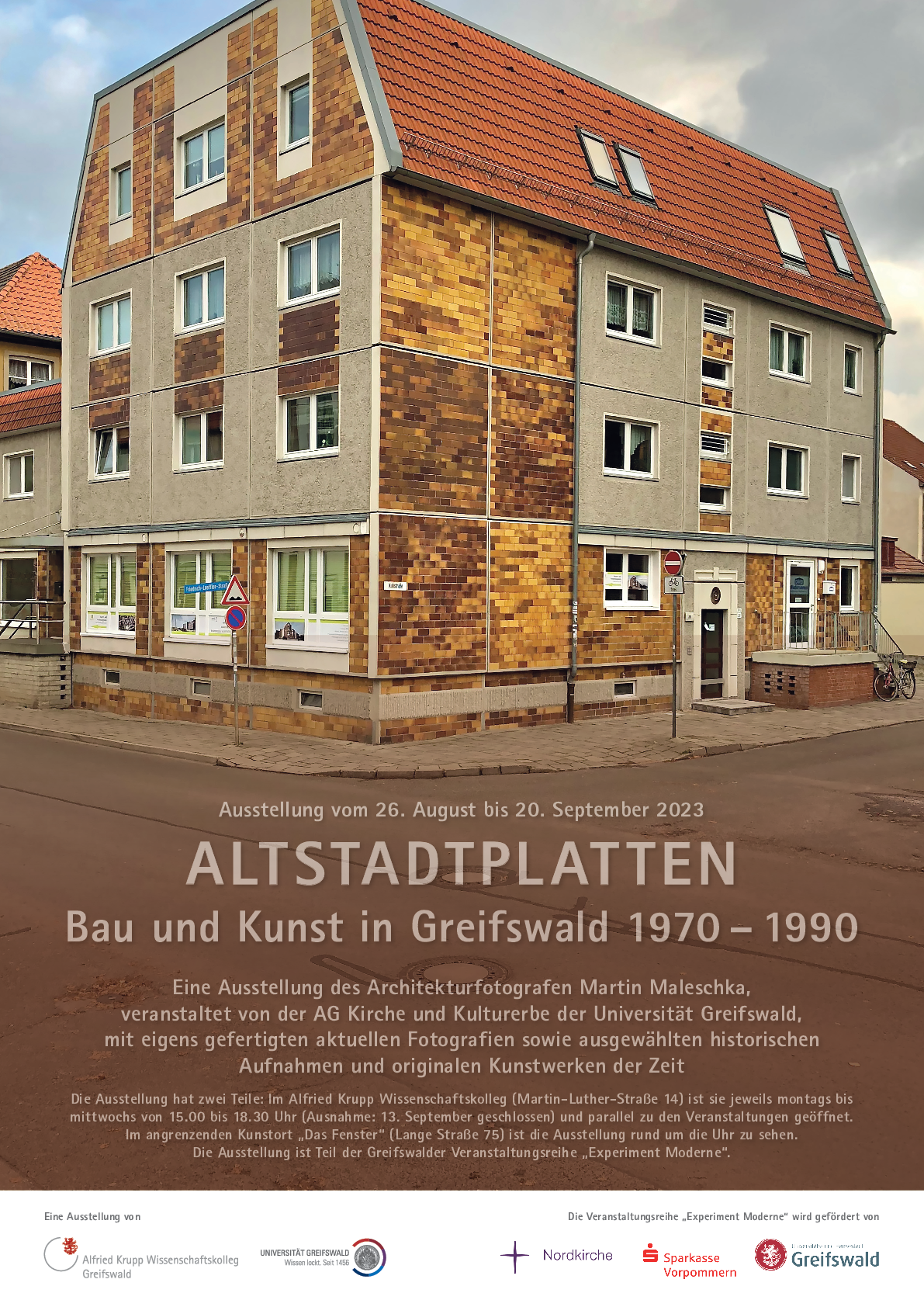 Plakat 'Altstadtplatten'