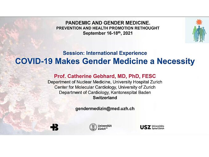 Internationale Studien zeigen: Covid-19 macht Gendermedizin zur Notwendigkeit